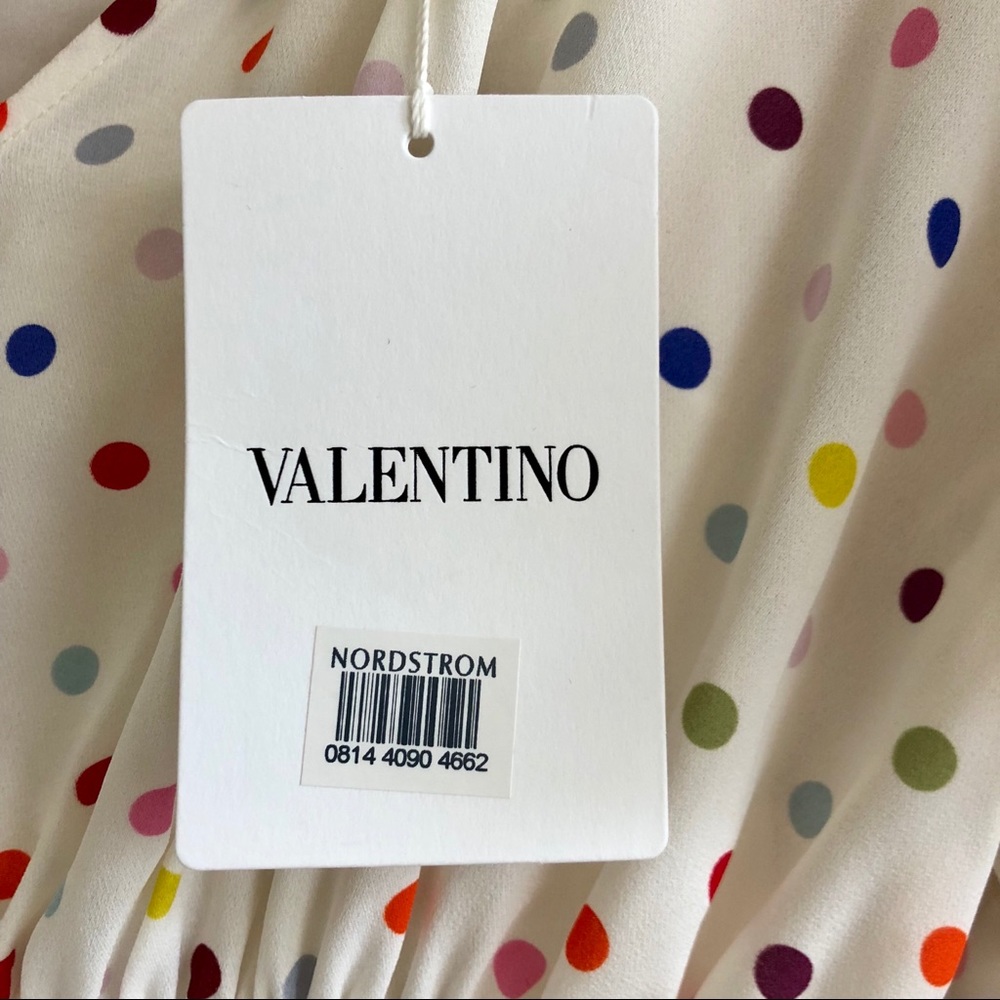 VALENTINO ruffle polka dot dress - Picture 10 of 12